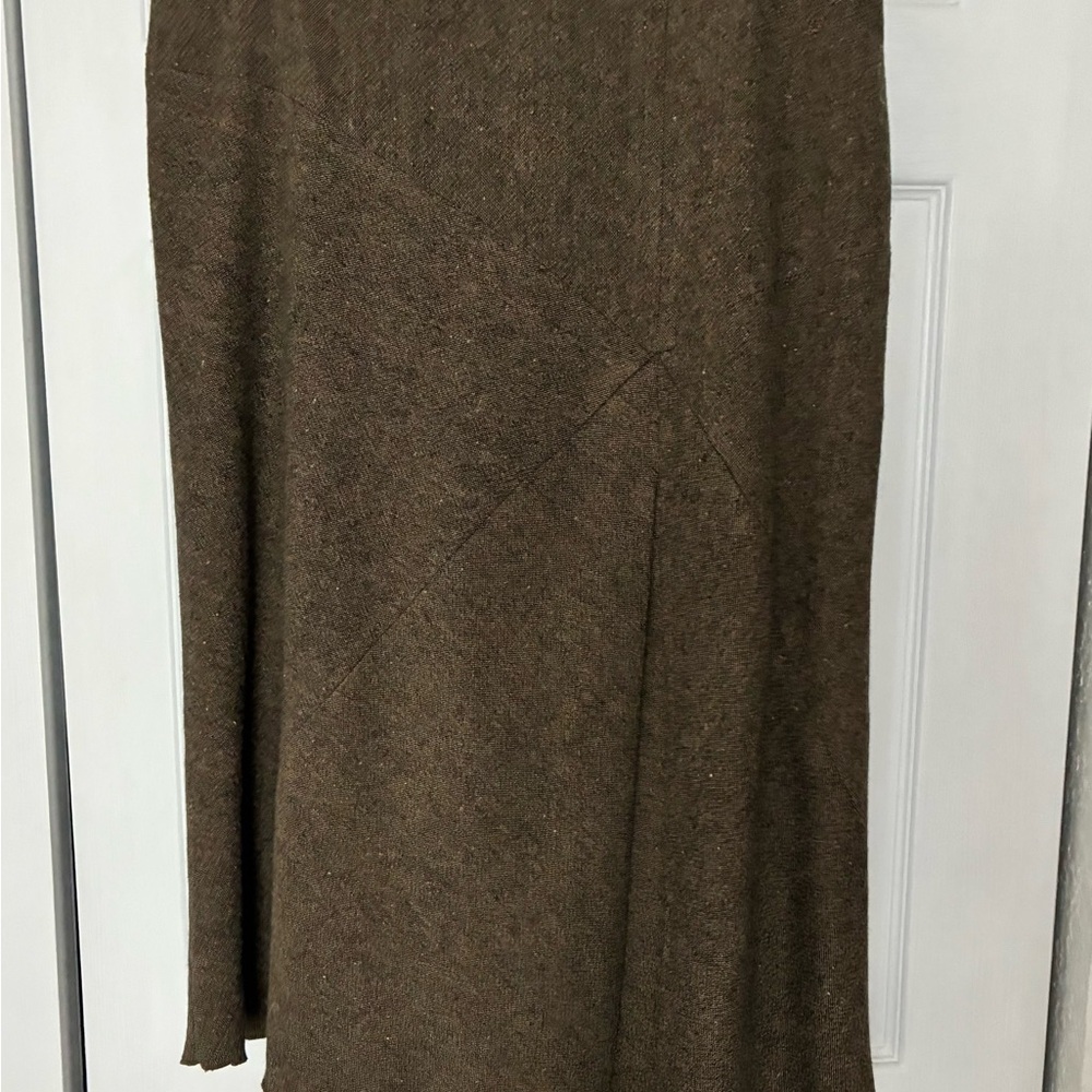 Elegant Brown Women's Skirt